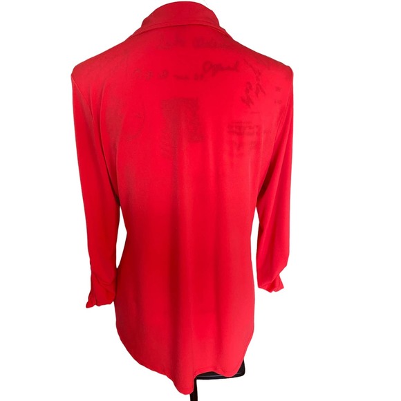 Women’s Salmon Color Jones New York Shirt - Picture 6 of 10